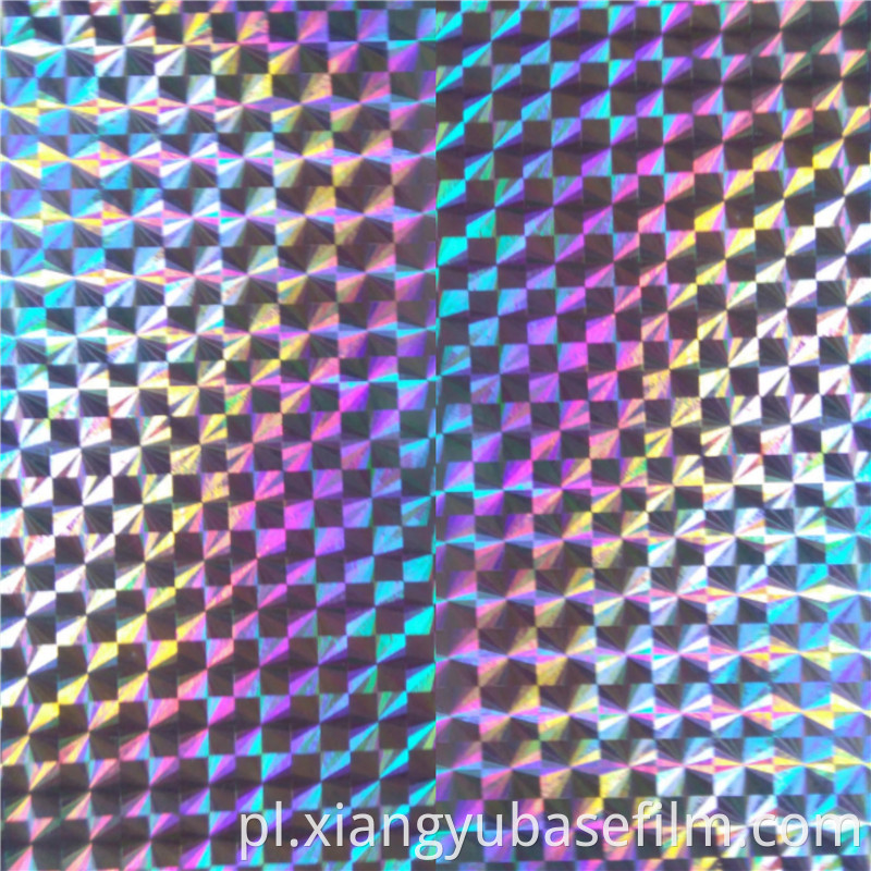 Custom Metallization Holographic Base Film